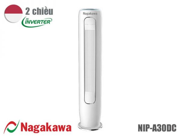 Điều hòa inverter tủ tròn Nagakawa 2 chiều NIP-A30DC