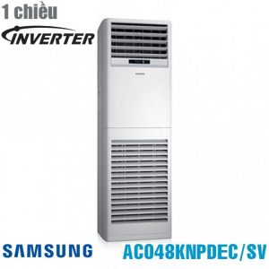 Điều hòa tủ đứng Samsung 1 chiều inverter 48000BTU AC048KNPDEC/SV