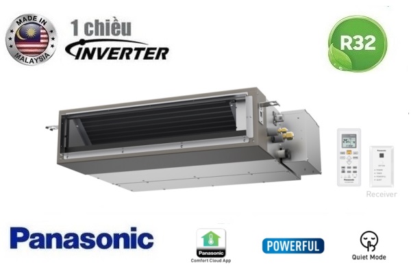 Dàn lạnh điều hòa multi Panasonic âm trần nối ống gió 24000BTU CS-MU24YD3Z